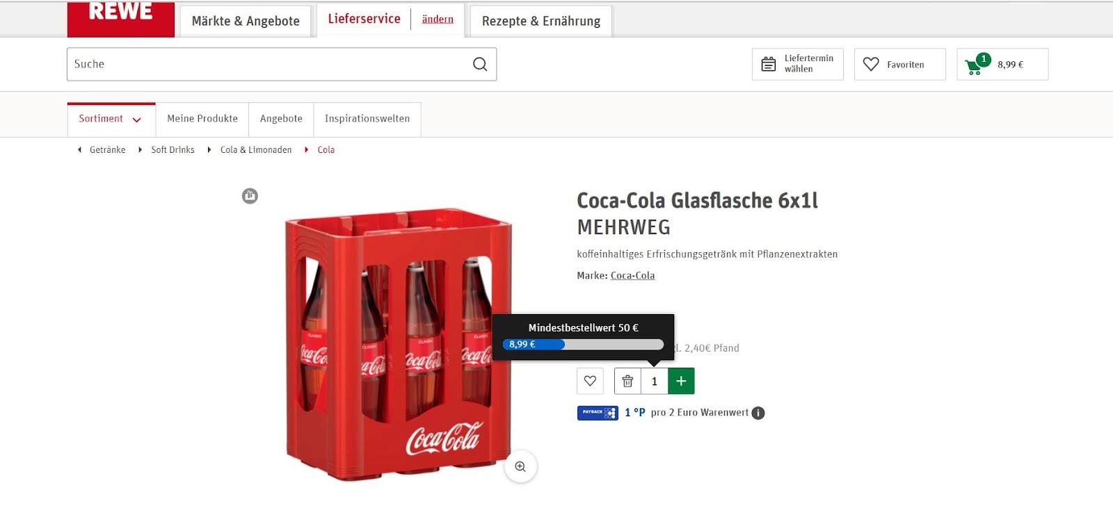 Rewe Lieferservice Kosten Erfahrungen Gutschein Liefergebiet