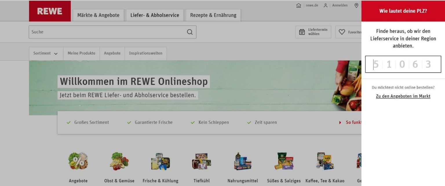 REWE Lieferservice: Kosten, Erfahrungen, Gutschein & Liefergebiet ...